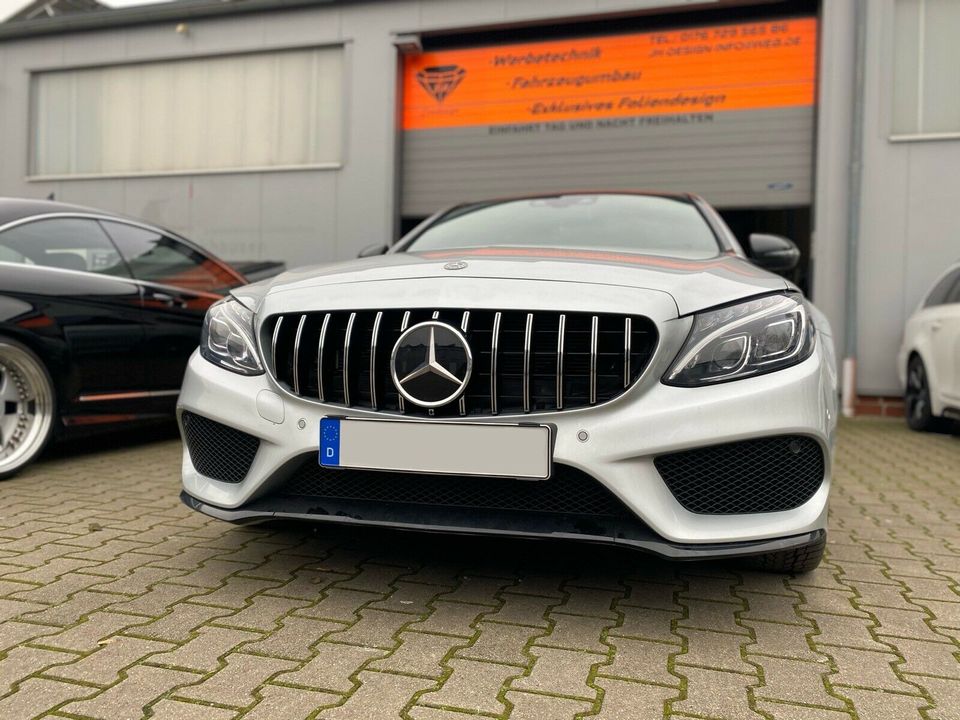 Panamericana Facelift Grill inkl. Montage w205 w213 glc amg c117 in Hünxe