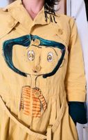 Frühlingsjacke, leichtjacke, leichtmantel handbemalt Coraline Dresden - Innere Altstadt Vorschau