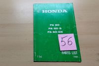 Liste Einzelteile HONDA PA 50, PA 50- S, РА БО-DX Nordrhein-Westfalen - Drensteinfurt Vorschau