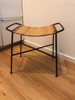 DDR Rattan Hocker  60er Jahre Midcentury Korb Berlin - Köpenick Vorschau