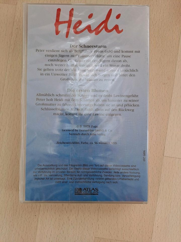 VHS Heidi Original eingepackt in Schrecksbach