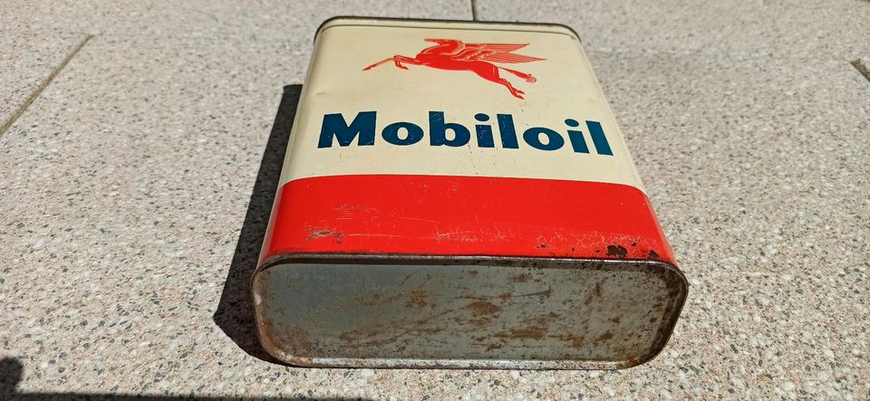 Mobiloil AF Öldose 50er in Heidenheim an der Brenz