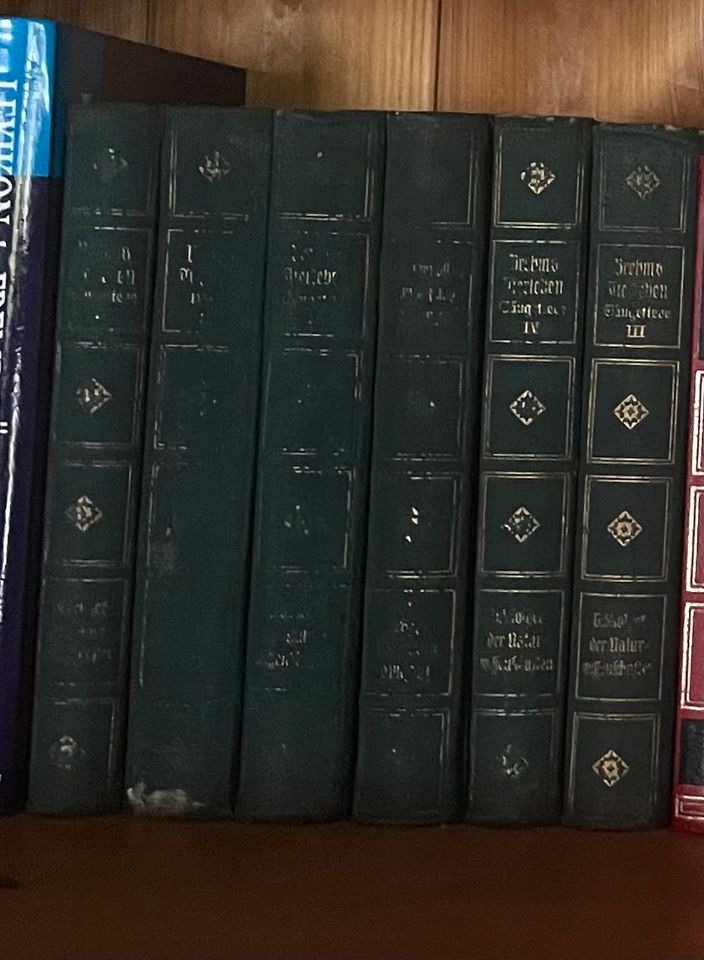 Brehms Tierleben, 6 Bände von 1926, auch einzeln erhältlich in Dachau