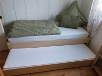 Ausfahrbares Doppelbett / Ausziehbett aus Holz 90x200 Kinderbett Baden-Württemberg - Gaggenau Vorschau