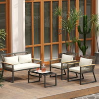 Polyrattan Gartenmöbel Set 4 Personen Balkonmöbel-Set Tisch NEU Hessen - Merenberg Vorschau