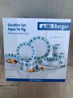 Berger Camping Essgeschirr Set, Aqua, 15-teilig neu Hessen - Brachttal Vorschau