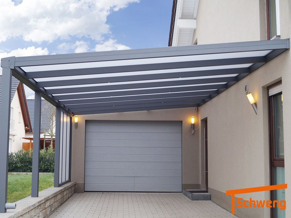 Carport (C600+; S400), C600+ 6m x 6m in Freiburg im Breisgau