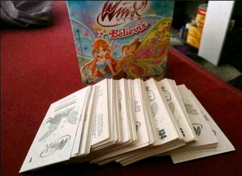 Winx Club Panini Sticker Aufkleber Bilder Enchantix Film Believix in Gronau (Leine)