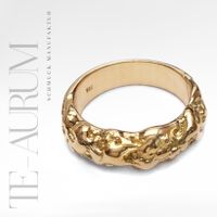 Designer Ring ❖ Nugget Style ❖ Gold 750 ❖ 585 ❖ oder 333 Gelbgold Baden-Württemberg - Lörrach Vorschau