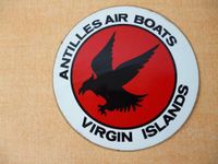 Virgin Islands, Antilles Air Boats - Aufkleber, Sticker Hessen - Rodgau Vorschau