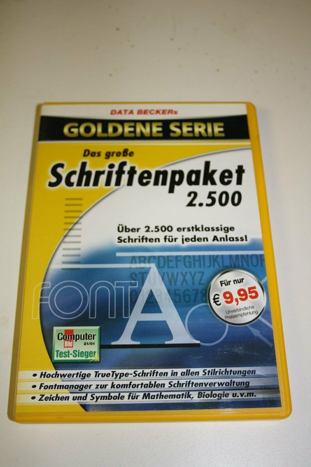 Schriften Festagsschriften Historische CD Rom Data Becker in Hilden