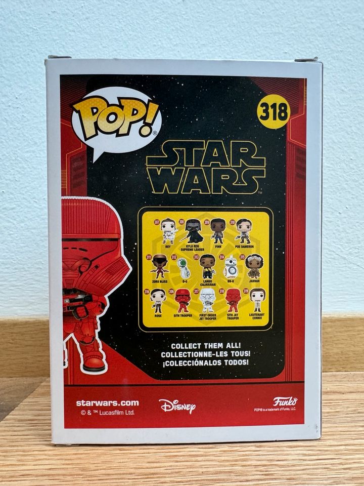 Funko POP! Star Wars - #318 - Sith Jet Trooper in Freising