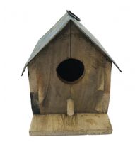 Birdhouse Vogelhaus Nistkasten Deko Holz Eisen antik Landhaus Niedersachsen - Hage Vorschau