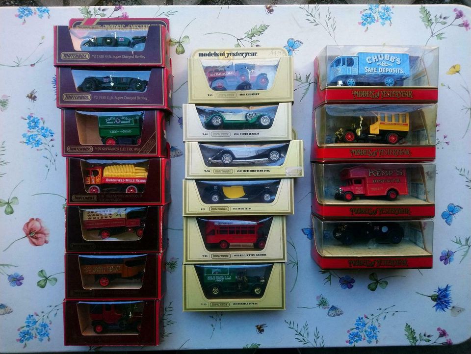 Matchbox Sammlung Models of Yesteryear 70, 80, 90er Oldtimer OVP in Altenburg