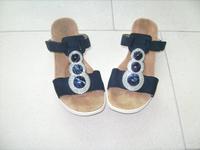 Tolle♦Rieker♦Pantoletten♦Sandalen♦Leder♦Blau♦Dunkelblau♦Silber♦38 Bayern - Erding Vorschau