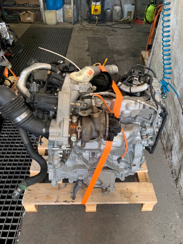 MOTOR 1.6 TCE RENAULT M5M450 M5M400 MIT ANBAUTEILE !!! in Körle