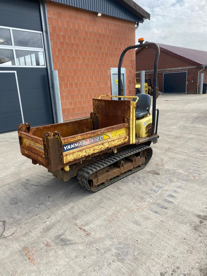 Yanmar C12R Kettendumper Muldenkipper 1,1t neue Ketten Raupendump in Everswinkel