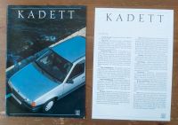 Prospekt + Technik Opel Kadett E Facelift mit CS+ GSi 16V 1989 Hannover - Kirchrode-Bemerode-Wülferode Vorschau