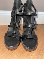 Ugg Plateau Sandalen schwarz 38- Leder neu und ungetragen Hamburg-Nord - Hamburg Fuhlsbüttel Vorschau