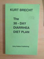 Kurt Brecht book "The 30-day diarrhea plan" of DRI fame München - Maxvorstadt Vorschau