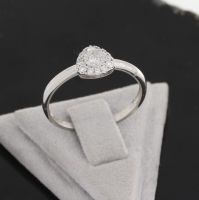 WERT 999 € BRILLANT RING (0,15 ct) 750er/18 K WEIßGOLD vxlt 76230 Essen - Altenessen Vorschau