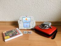 Nintendo 2DS mit Hülle, Ladeadapter, Grip + 3 Spiele (Mario Kart) Aachen - Aachen-Mitte Vorschau