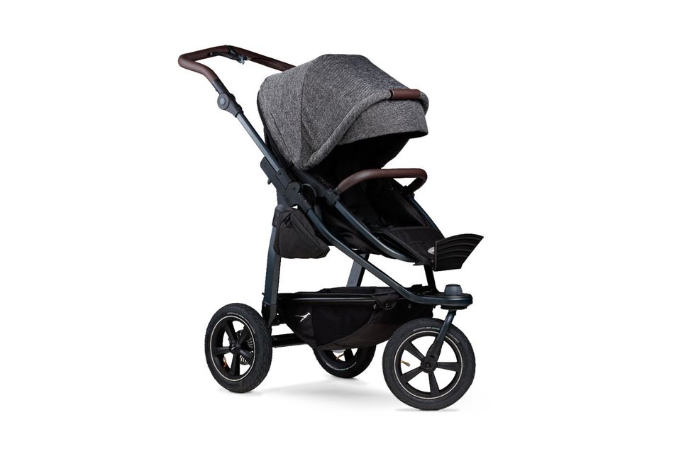 TFK Mono 2 - 2in1 Kombi-Kinderwagen - Luftreifen - Premium Anthrazit - GRATIS XXL-Zubehörpaket - NEU in Fulda