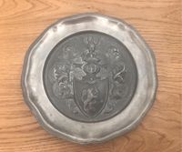Teller Zinn Zinnteller Löwe Wappen Niedersachsen - Braunschweig Vorschau
