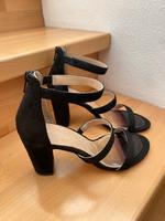 PIER ONE Sandalen mit hohem Blockabsatz schwarz - Größe 38 Bayern - Freising Vorschau