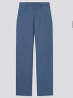 Ungetragen: Uniqlo Damen Straight Leinenmix Hose (blau) Hessen - Darmstadt Vorschau