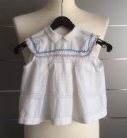 Baby-Kleidchen / -Hängerchen in weiß, Gr. 80/86 Bayern - Schöllkrippen Vorschau