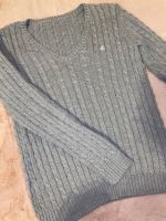 grauer Ralph Lauren Strickpullover Original Gr. S Zopfstrick Top Nordrhein-Westfalen - Leverkusen Vorschau