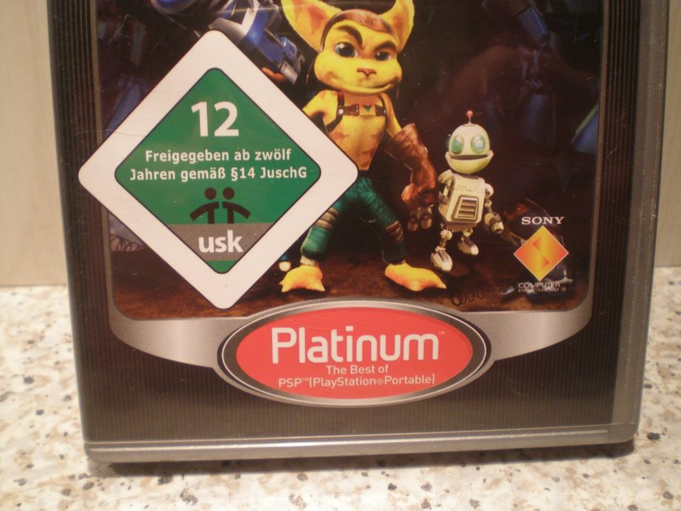 PSP PLATINUM*RATCHET & CLANK - SIZE MATTERS - inkl. Anleitung*TOP in Harsewinkel