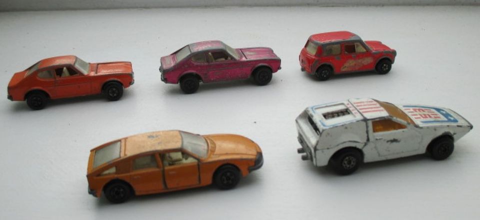 Spielzeugautos Modellautos Matchbox 60er bis 80er Jahre in Schacht-Audorf