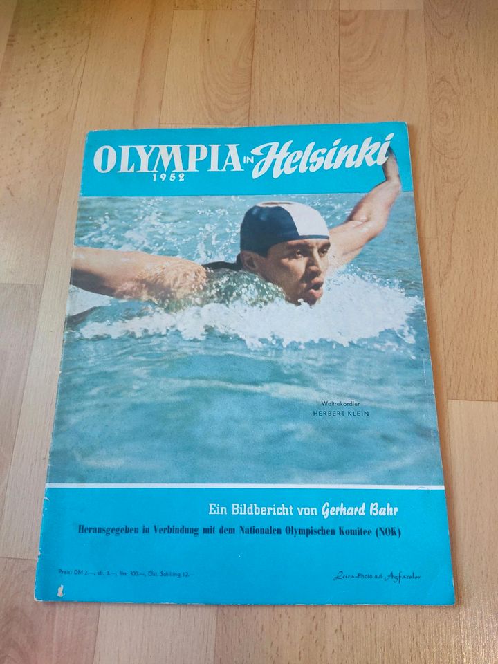 Bildbericht zu den olympischen Spielen in Helsinki 1952 in Berlin