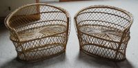 Zwei Puppensofas Peddigrohr / Rattan Baden-Württemberg - Vellberg Vorschau