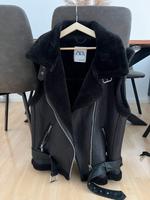 ZARA Biker Weste mit Kunstfell - Gr. M Baden-Württemberg - Asperg Vorschau