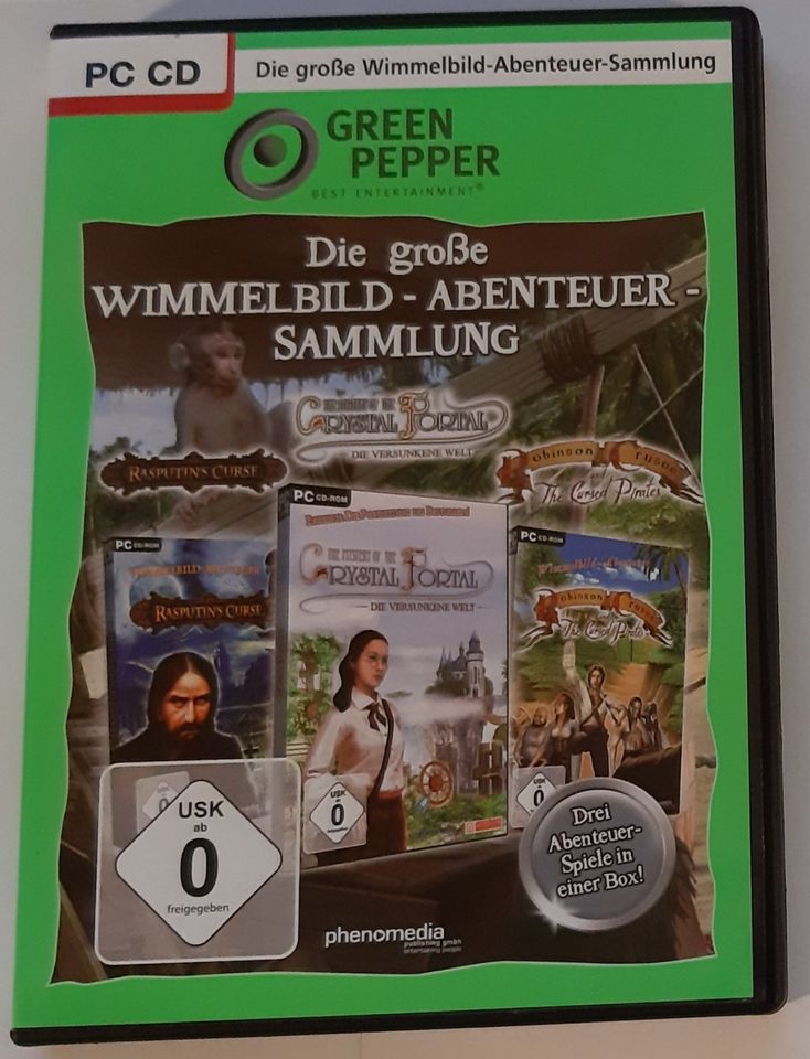 PC Spiel Die große Wimmelbild Abenteuer Sammlung - 3 deutsche Vol in Tangstedt