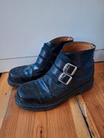 Master Plus Boots Schwarz Leder Gr. 40 Vintage Stiefel wie Marten Friedrichshain-Kreuzberg - Friedrichshain Vorschau