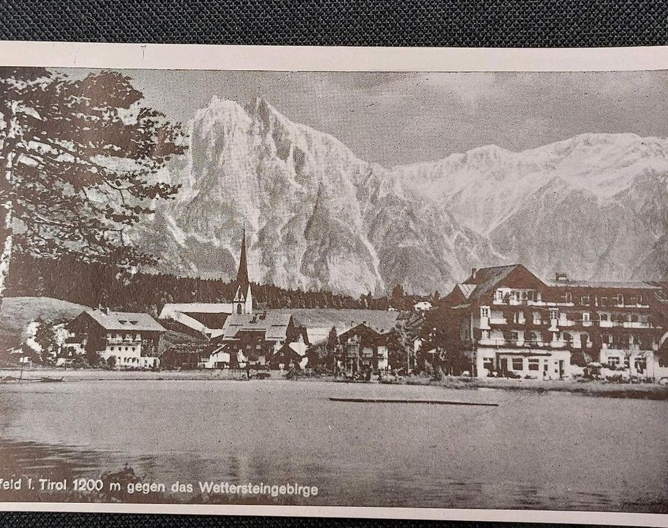 Postkarte Seefeld Tirol Stempel 1944 in Berlin