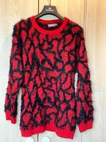 Damen Pullover Geisha rot, schwarz Größe L/40 Bayern - Germering Vorschau