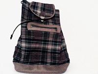 Kult Rucksack – braun kariert - aus der ehemaligen DDR - aus den Bayern - Adlkofen Vorschau