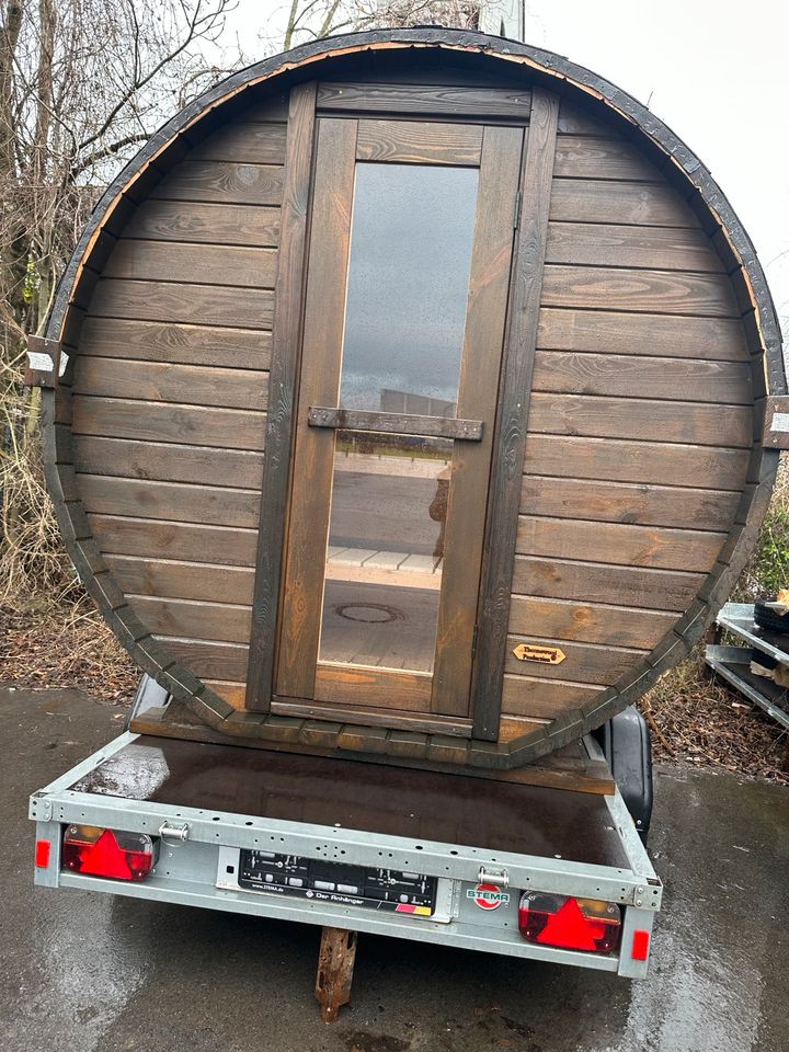 Angebot ‼️ Abholbereit , Fassauna mit Eckbänke  Thermoholz in Lippstadt