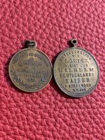 Kaiser Wilhelm & Französische Medaille Münze Anhänger 1870 1888 Baden-Württemberg - Blaubeuren Vorschau