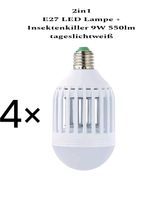 4× 2in1 LED E27 Lampe Birne + Insektenkiller 9W 550lm NEU Nürnberg (Mittelfr) - Südstadt Vorschau