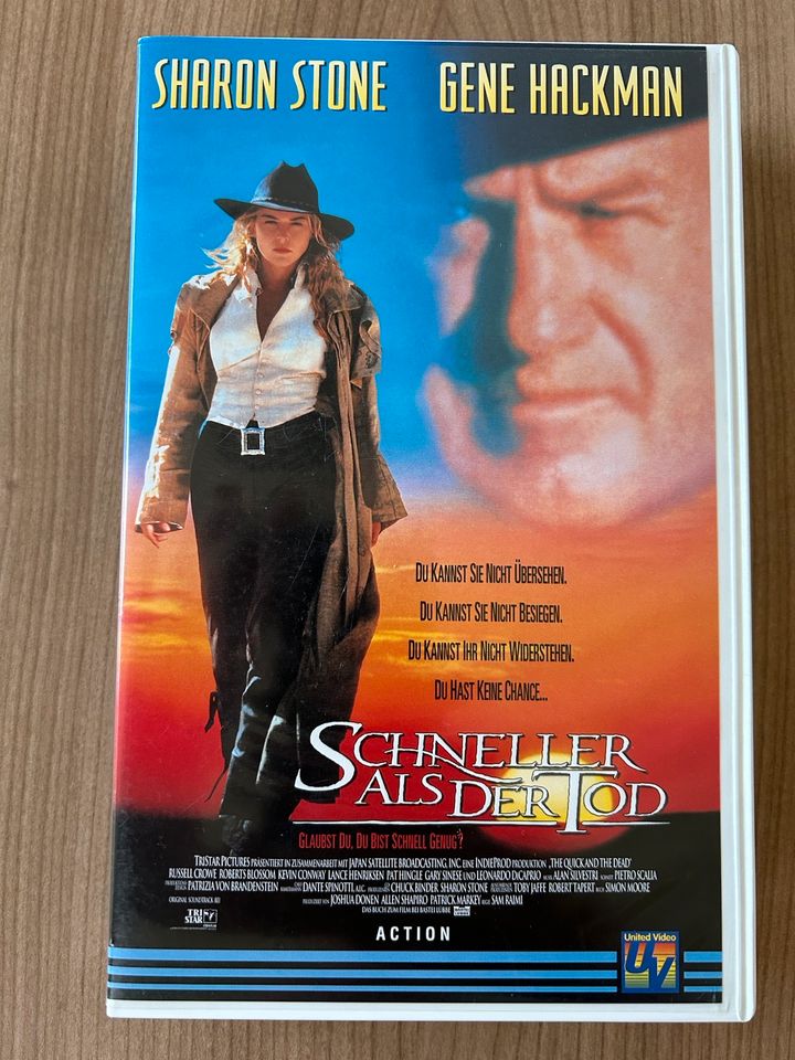 Schneller als der Tod - VHS - Videokassette - 1996 - Vintage in Burgdorf