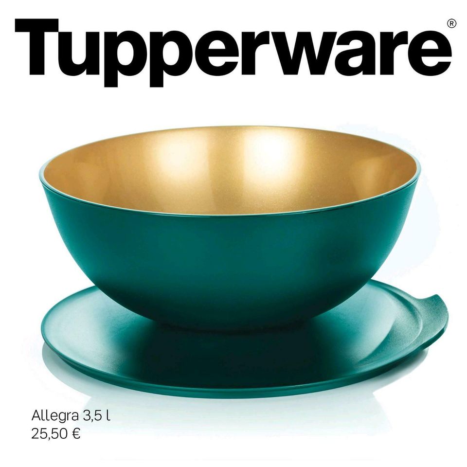 Tupperware Allegra 3,5 Liter grün/gold NEU in Bayern - Horgau | eBay  Kleinanzeigen ist jetzt Kleinanzeigen