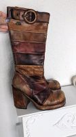 Vintage Buffalo Echt Leder Stiefel Plateau Lederstiefel Dresden - Innere Altstadt Vorschau