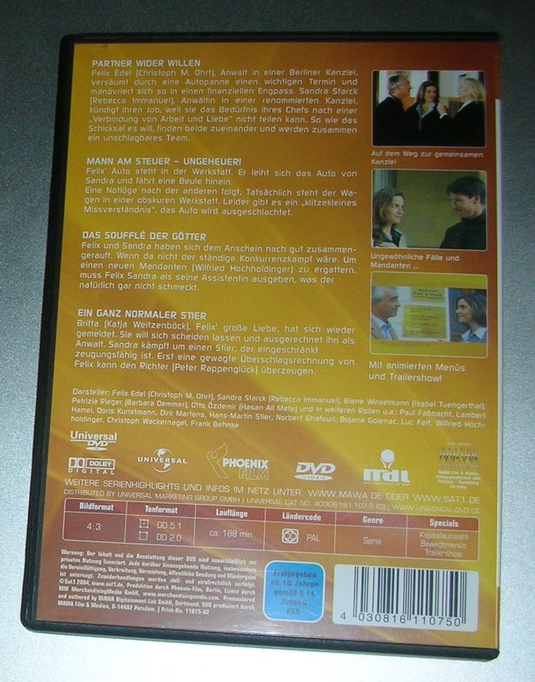 DVD Edel & Starck Staffel 1 Volume 01 Folgen 1 - 4 in Kirchheim unter Teck