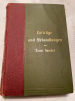 Vorträge und Abhandlungen von Ernst Haeckel 1902 Thüringen - Erfurt Vorschau